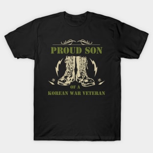 Proud Son Of A Korean War Veteran T-Shirt